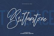 Brittanstone - Signature Font Sans S