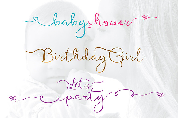 Featherly Bold - wedding swash font in Wedding Fonts - product preview 4