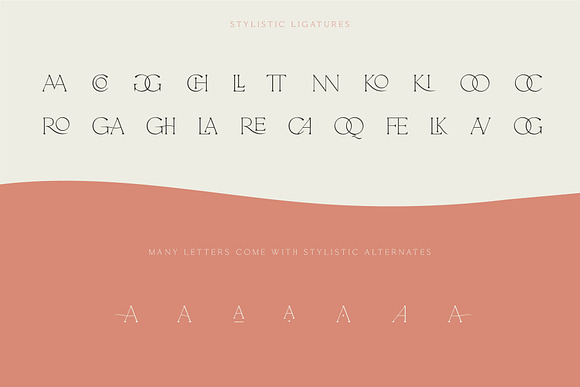La Rosa – Elegant Unique Serif Font in Serif Fonts - product preview 6