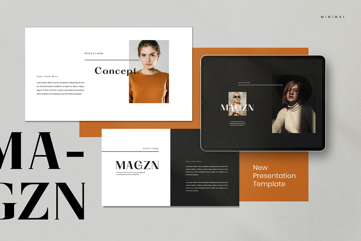 Magz - Lookbook Google Slide in Google Slides Templates - product preview 8