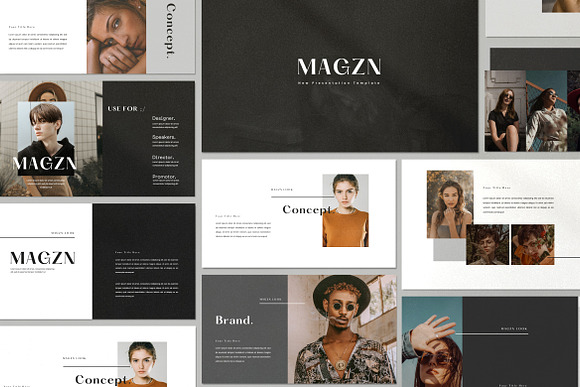 Magz - Lookbook Google Slide in Google Slides Templates - product preview 9
