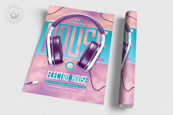 Special Dj Flyer Template V7 in Flyer Templates - product preview 2