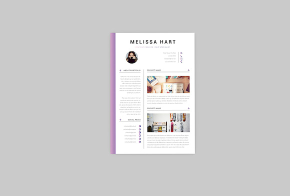 Melissa Seo Resume Designer in Resume Templates - product preview 3