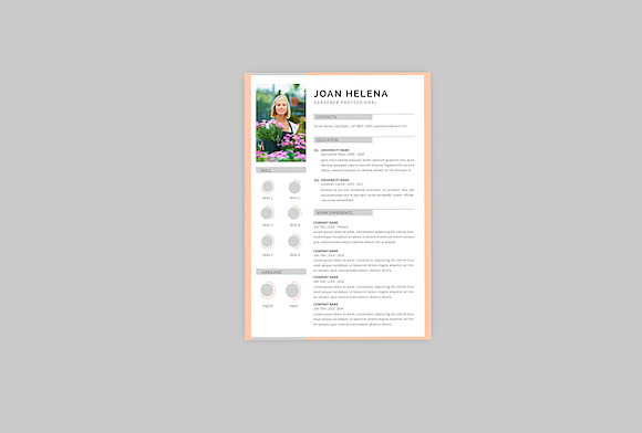 Joan Gardener Resume Designer in Resume Templates - product preview 1