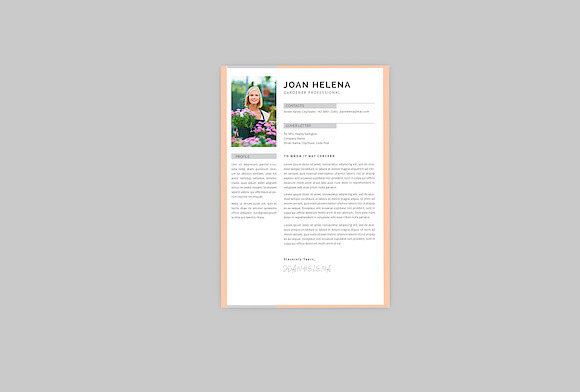 Joan Gardener Resume Designer in Resume Templates - product preview 2