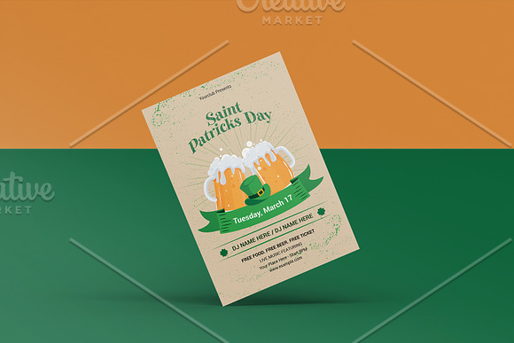 St. Patrick’s Day Flyer - V03 in Flyer Templates - product preview 2