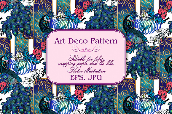 Art Deco Pattern in Patterns - product preview 6