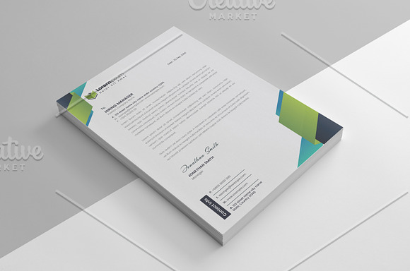 Letterhead Template in Stationery Templates - product preview 2