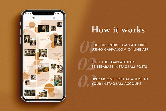 Instagram Puzzle Bundle No.2 | CANVA in Instagram Templates - product preview 2