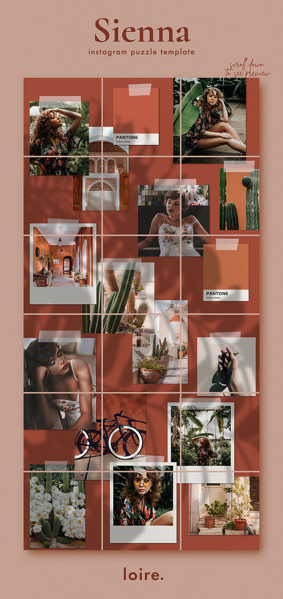 Instagram Puzzle Bundle No.2 | CANVA in Instagram Templates - product preview 7