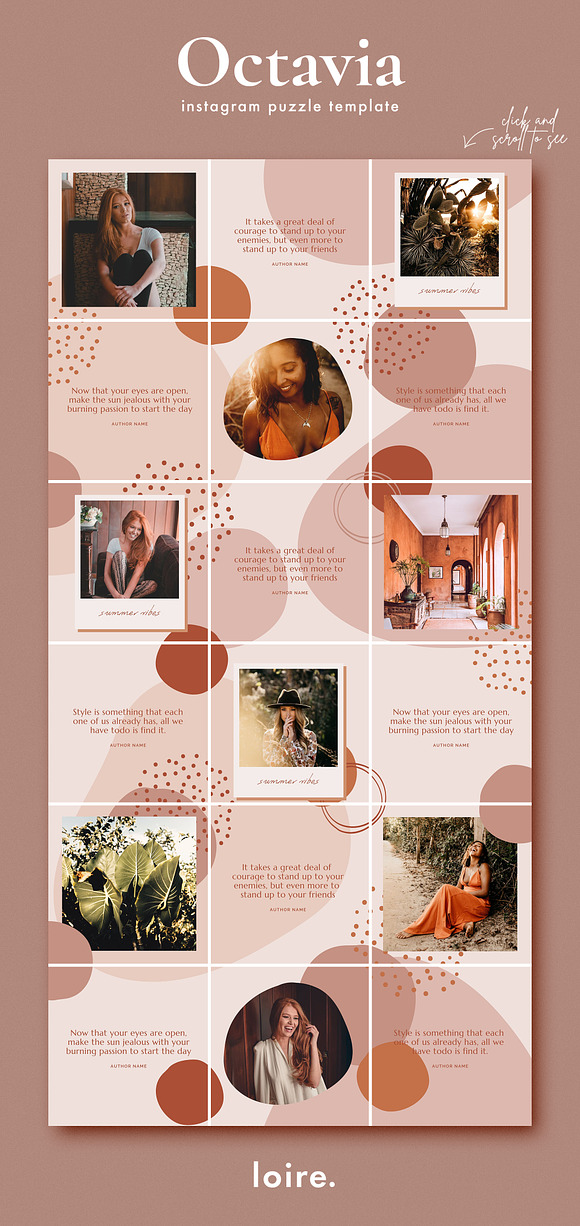 Instagram Puzzle Bundle No.2 | CANVA in Instagram Templates - product preview 9
