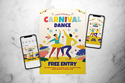 Carnival Dance Flyer Set