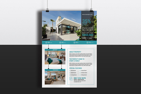 Real Estate flyer in Flyer Templates - product preview 2