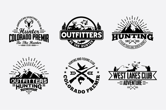 120 Adventure Badges and Logo Bundle in Logo Templates - product preview 18
