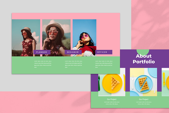 Monsta - Pastel PowerPoint Template in PowerPoint Templates - product preview 5