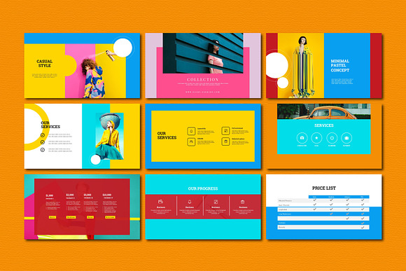 Zolo Pastel - PowerPoint Template in PowerPoint Templates - product preview 5