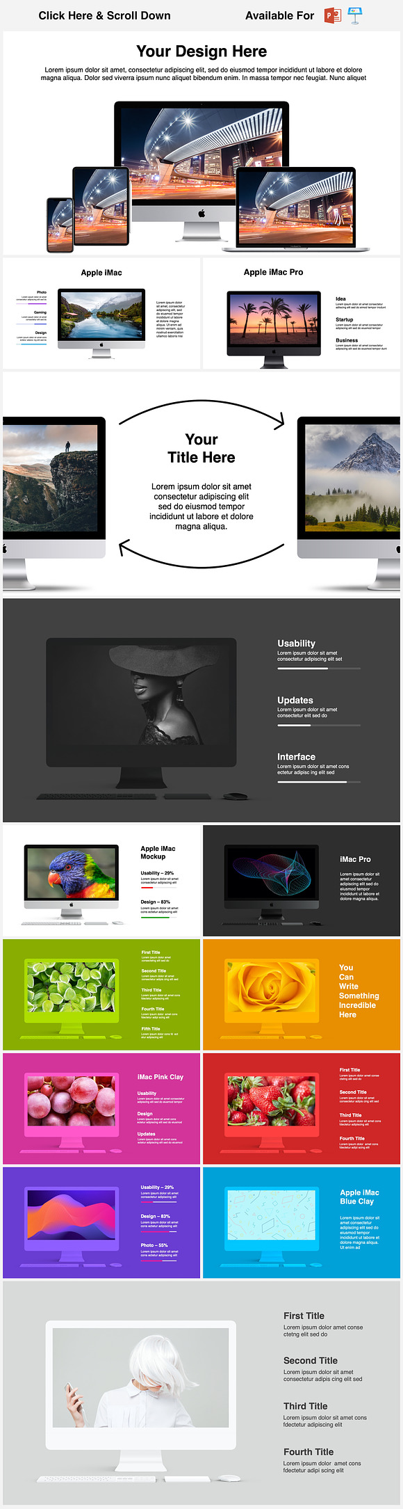 Animated Mockups Presentation Bundle in Keynote Templates - product preview 4