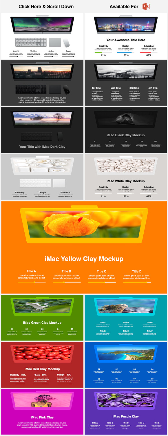 Animated Mockups Presentation Bundle in Keynote Templates - product preview 9