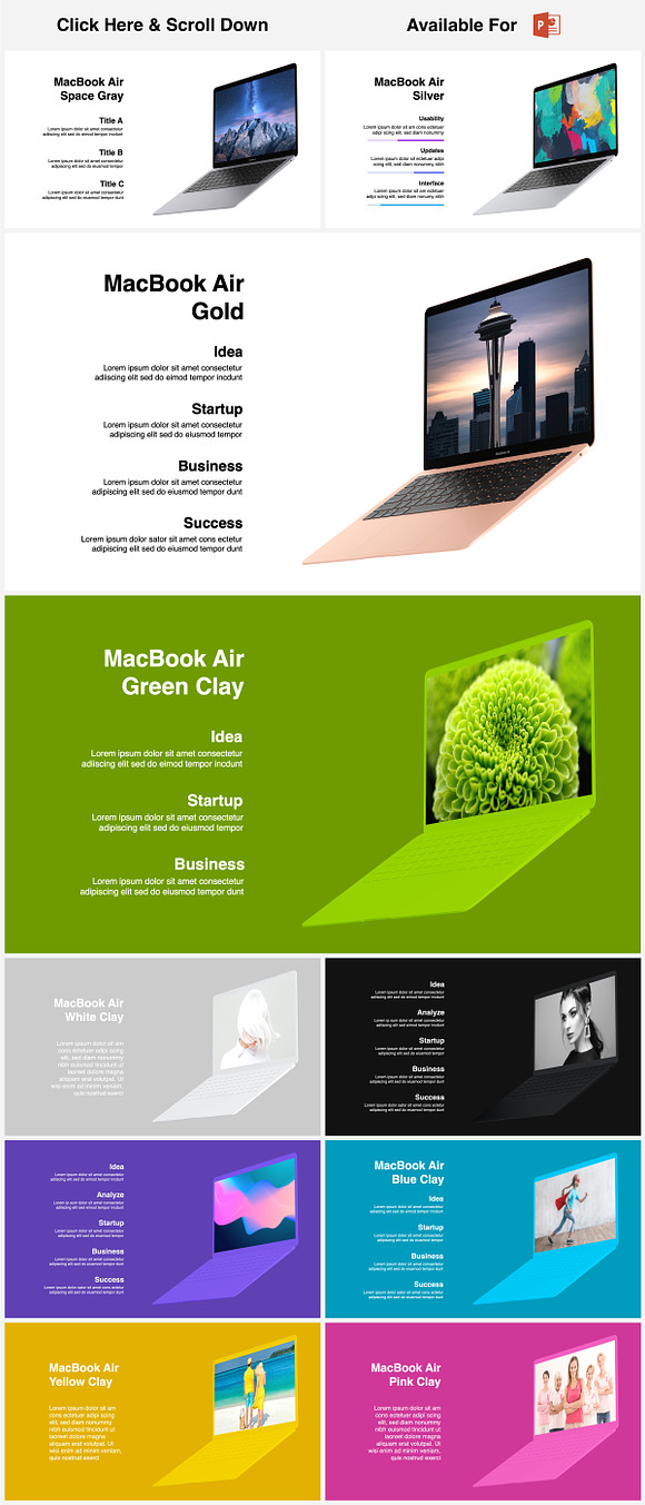 Animated Mockups Presentation Bundle in Keynote Templates - product preview 14