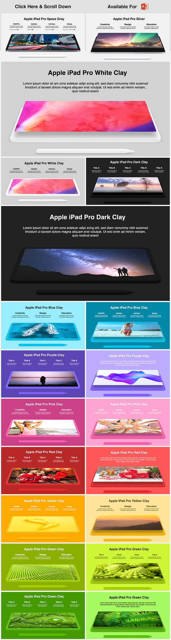 Animated Mockups Presentation Bundle in Keynote Templates - product preview 34