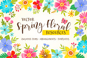 Spring floral resources