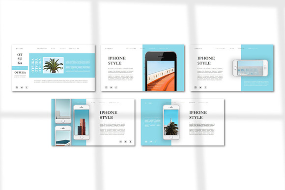 OTSUKA | Powerpoint Template in PowerPoint Templates - product preview 4