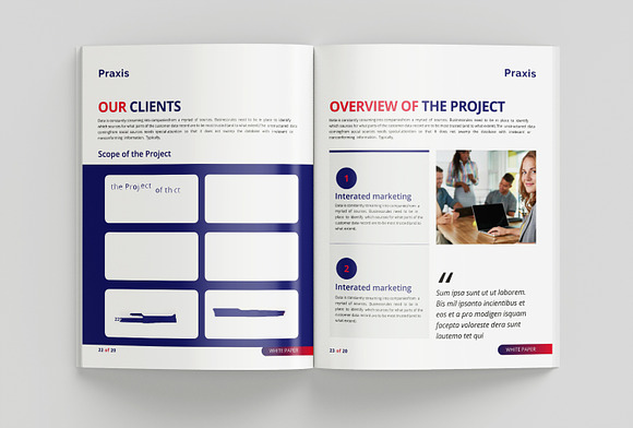White Paper Template in Brochure Templates - product preview 8