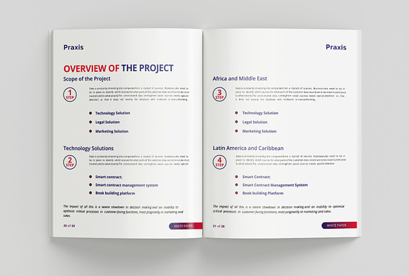 White Paper Template in Brochure Templates - product preview 9