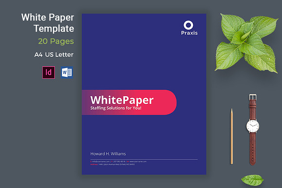 White Paper Template in Brochure Templates - product preview 11