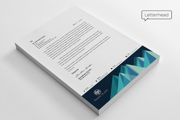 Branding Identity Template in Stationery Templates - product preview 5