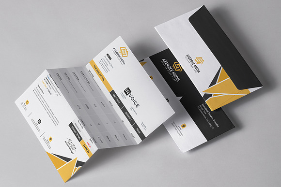 Modern Corporate Branding Identity in Stationery Templates - product preview 5