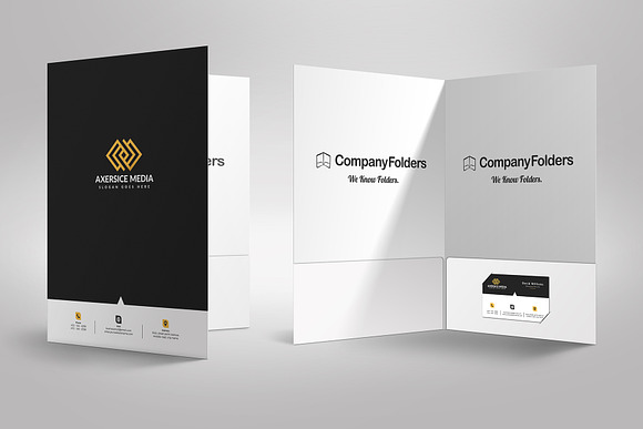 Modern Corporate Branding Identity in Stationery Templates - product preview 8