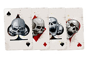 Cards with Skulls
