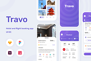 Travo Apps - UI KIT for Travel Fligh