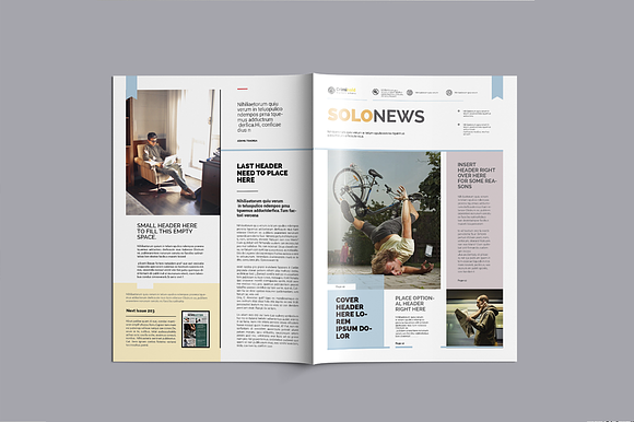 SoloNews | Newsletter Template in Magazine Templates - product preview 8