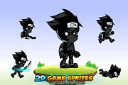 Shadow Ninja  2D Game Character Spri