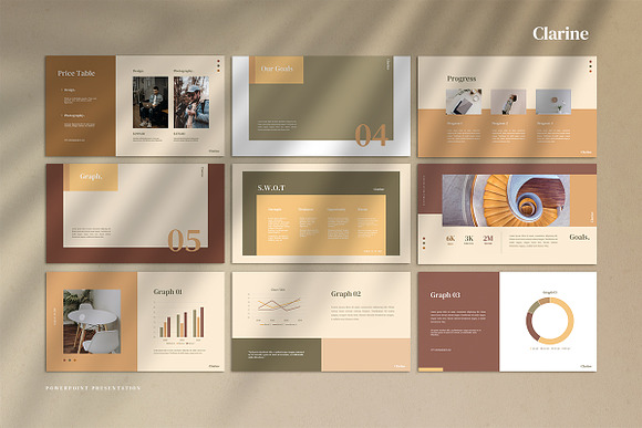 Clarine - Powerpoint template in PowerPoint Templates - product preview 9