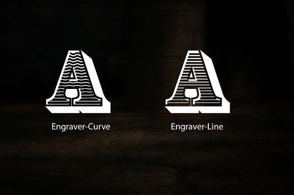 Engraver Font in Sans-Serif Fonts - product preview 1