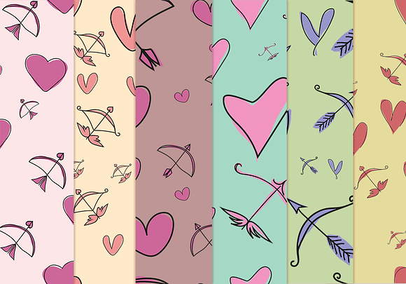 Valentine's wraps, seamless patterns in Patterns - product preview 1