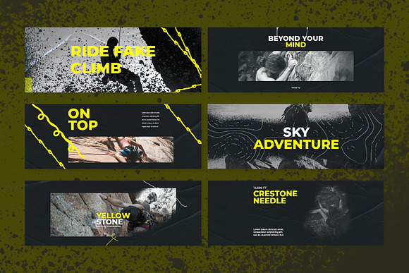 Rock Climb Facebook Cover in Facebook Templates - product preview 2