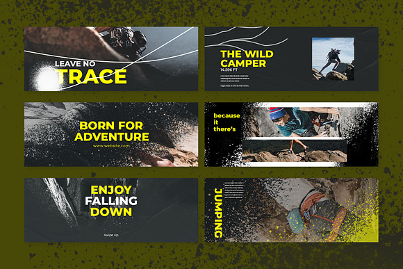Rock Climb Facebook Cover in Facebook Templates - product preview 4