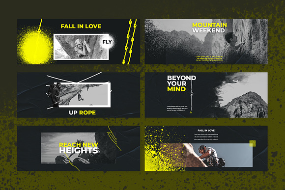 Rock Climb Facebook Cover in Facebook Templates - product preview 5