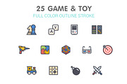 Game & Toy Color Icon