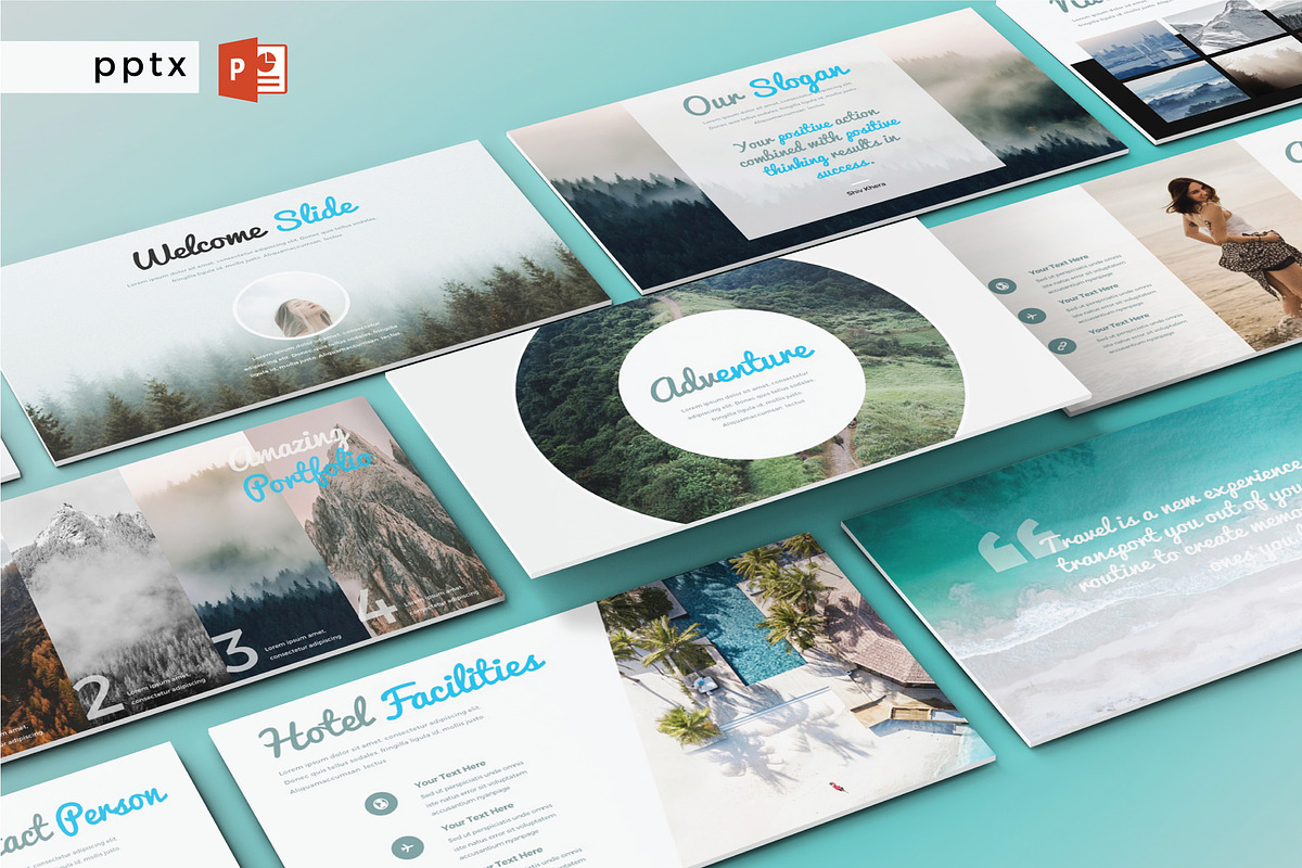 ADVENTURE - Powerpoint Template in PowerPoint Templates - product preview 8