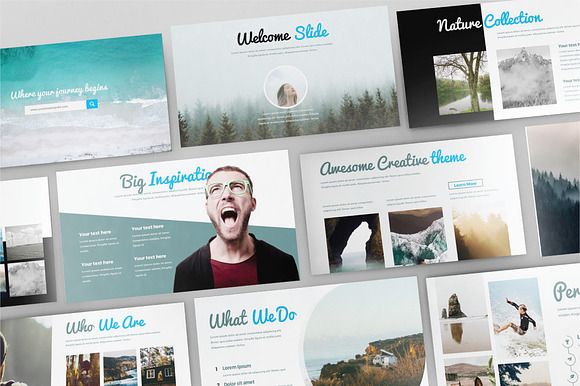 ADVENTURE - Powerpoint Template in PowerPoint Templates - product preview 1