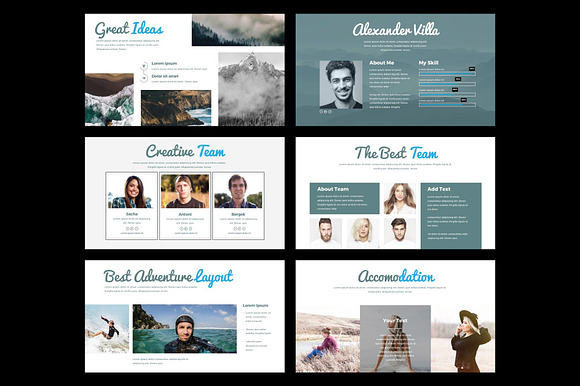 ADVENTURE - Powerpoint Template in PowerPoint Templates - product preview 6