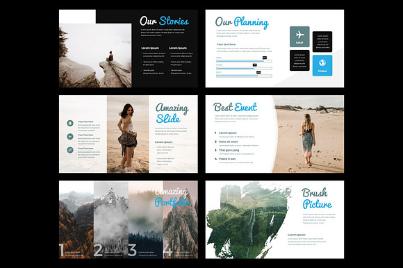 ADVENTURE - Powerpoint Template in PowerPoint Templates - product preview 7