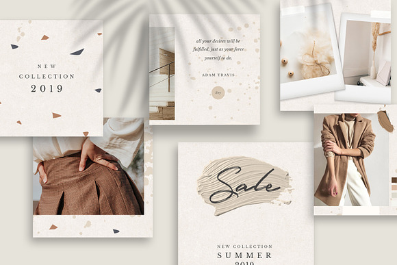 Puzzle Amelie Instagram - Canva & PS in Instagram Templates - product preview 1
