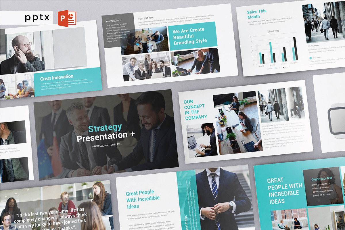 STRATEGY - Powerpoint Template in PowerPoint Templates - product preview 8