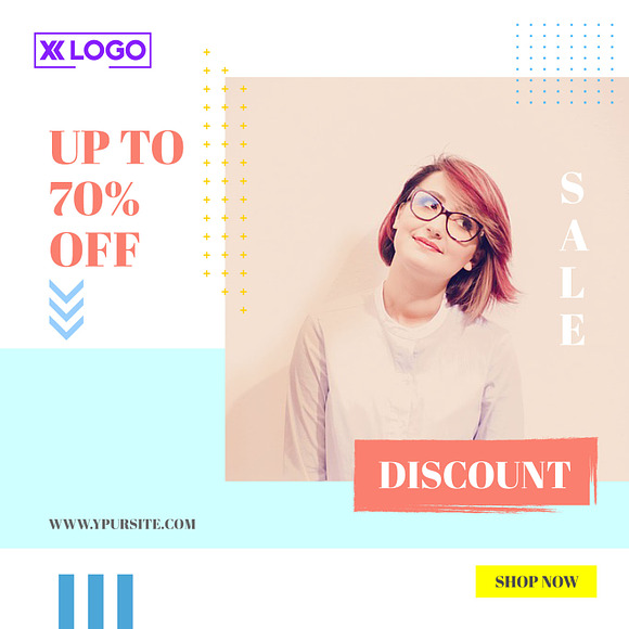Instagram Sale Banner in Instagram Templates - product preview 12